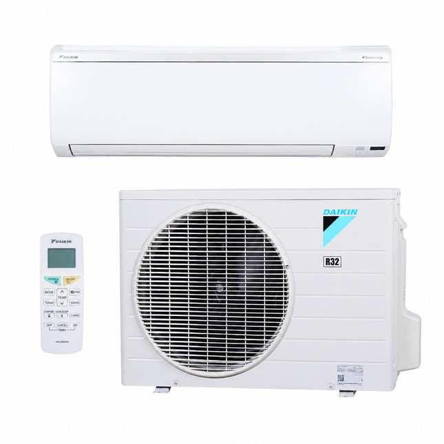 Daikin ATMOSPHERA - 9K BTU - Single-Zone Wall Mount Heat Pump Premium - 27.4 SEER2 with Install