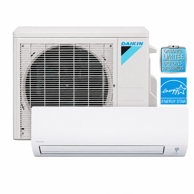 Daikin SkyAir - 18K BTU - Single-Zone Wall Mount Heat Pump Light-Commercial - 16.9 SEER2 with Install