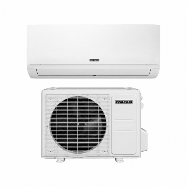 Durastar - 9K BTU - Single-Zone Wall Mount Mini-Split Heat Pump - 24.6 SEER2 with Install