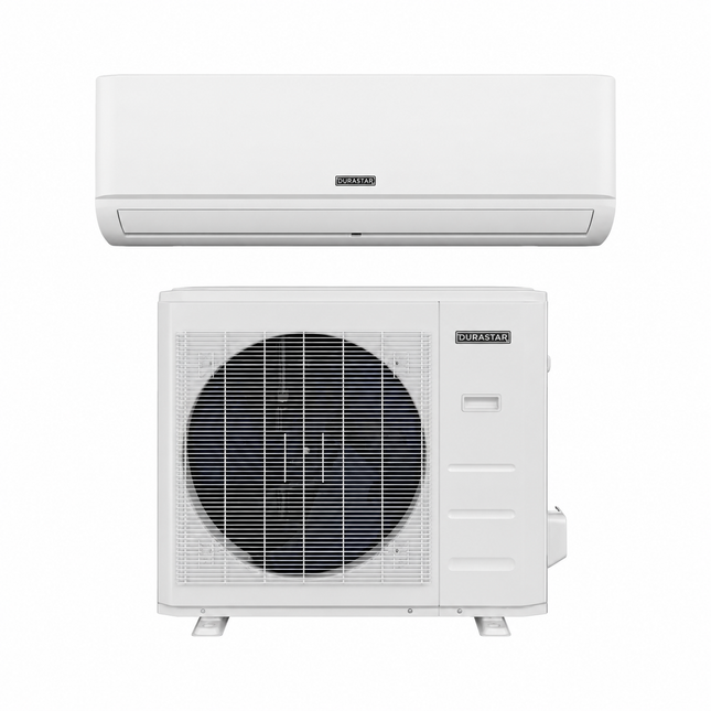 Durastar Sirius Heat - 9K BTU - Single-Zone Wall Mount Cold-Climate Mini-Split - 26.0 SEER2 with Install