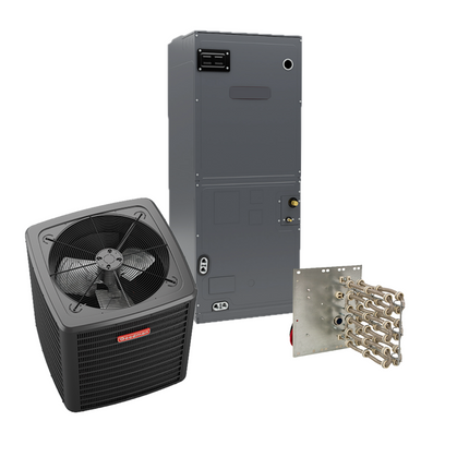 Goodman - 14.3 SEER2 - 2 Ton - Single-Stage Heat Pump System with 24K Air Handler With Install