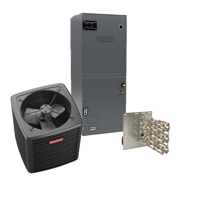 Goodman - 14.3 SEER2 - 2 Ton - Single-Stage Heat Pump System with 24K Air Handler With Install