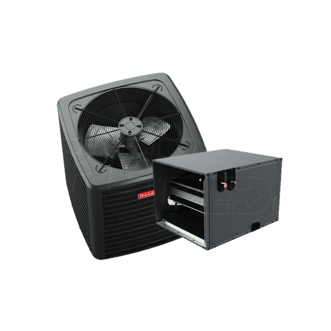 Goodman - 5-Ton - 17 SEER2 - Two-Stage - Condenser and Upflow Coil Bundle