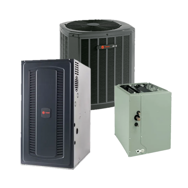 Trane - 14.3 SEER2 - 2-Ton - Single-Stage Gas System with 80% Furnace With Install