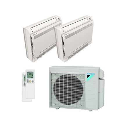 Daikin AURORA - 9K BTU - Single-Zone Floor Mount Heat Pump - 19.5 SEER2 with Install