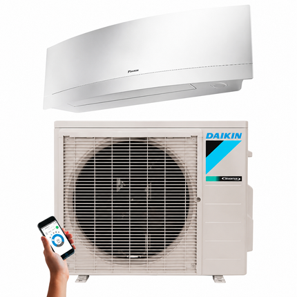 Daikin EMURA - 18K BTU - Single-Zone Wall Mount Heat Pump (Designer White) - 14.5 SEER2 with Install