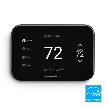 Honeywell ElitePro S1200 - Black Smart Thermostat (4H/2C)