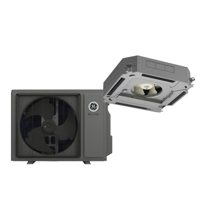 GE Appliances Altitude 230V - 12K BTU Single-Zone Ceiling Cassette Heat Pump - 21 SEER2 with Install