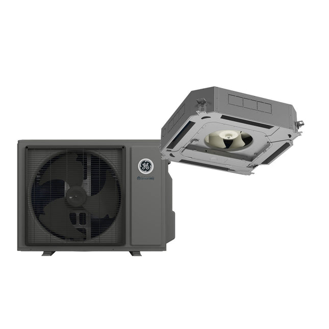 GE Appliances Altitude 230V - 12K BTU Single-Zone Ceiling Cassette Heat Pump - 21 SEER2 with Install